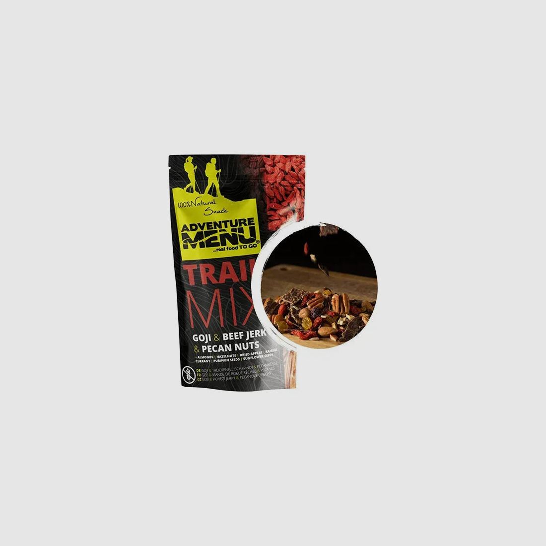 Adventure Menu Trailmix Goji Beef Jerky Pecannüsse 50 g
