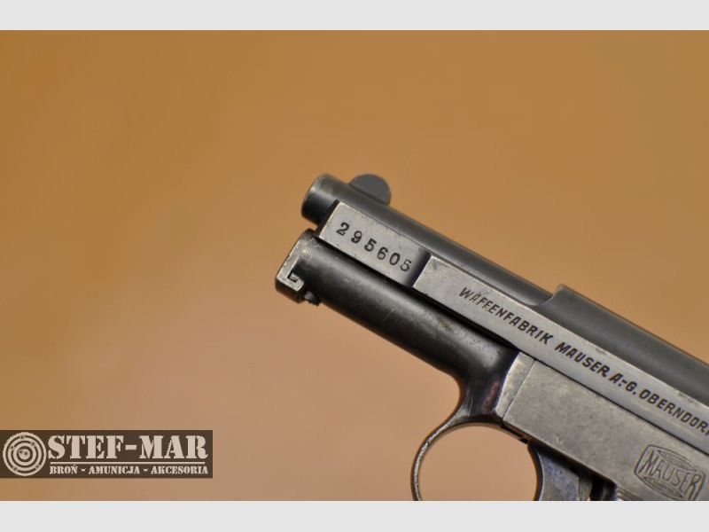 Mauser-Pistole Mod. 1910, Kal. 6,35x15,5 mm SR Br. (.25 ACP) [P409], Bild 6 von 13
