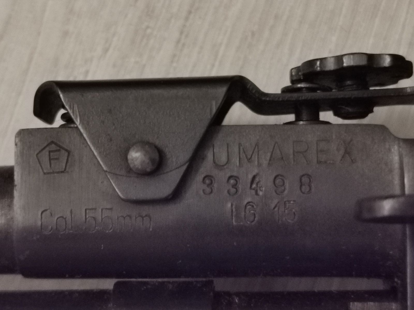 Umarex luchtgeweer in kaliber 5,5 - ouder model