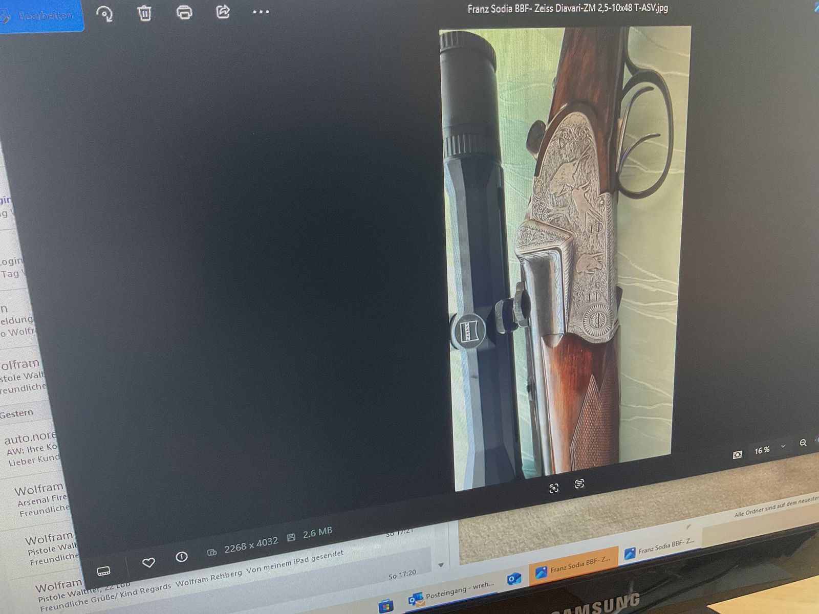 BBF Franz Sodia 12/70 7x65R- 8,5x63 Reb