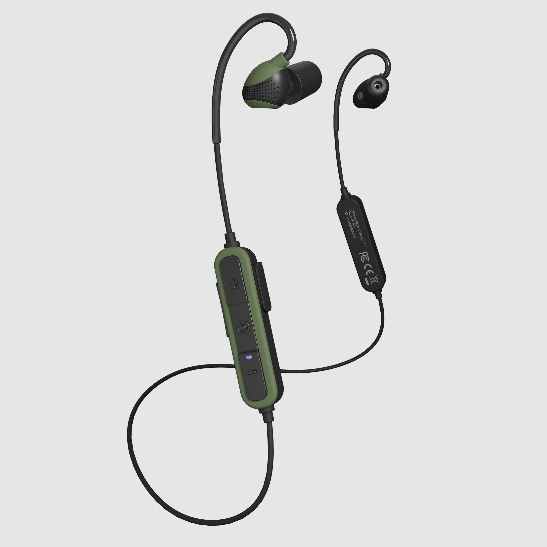 ISOtunes Actieve Gehoorbescherming Oordopjes 2.0