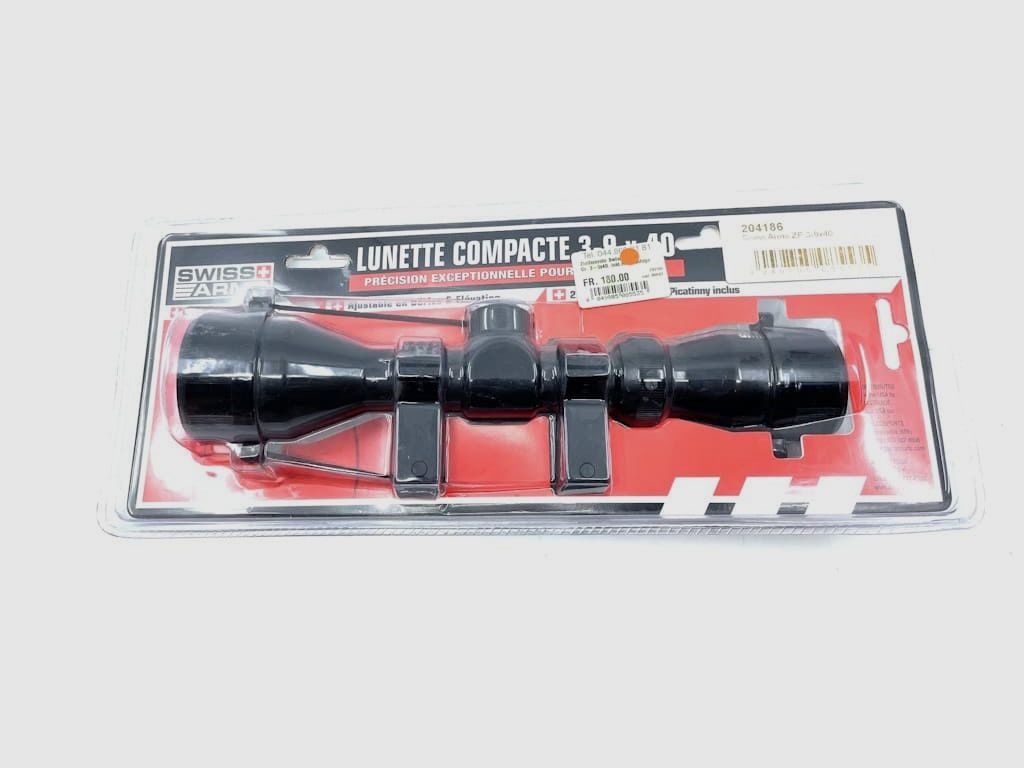 Swiss Arms 3-9×40 Compact Scope