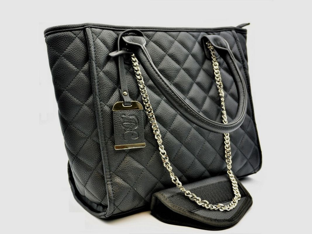 Bulldog Cases Tasche Quilted Tote Style Schwarz