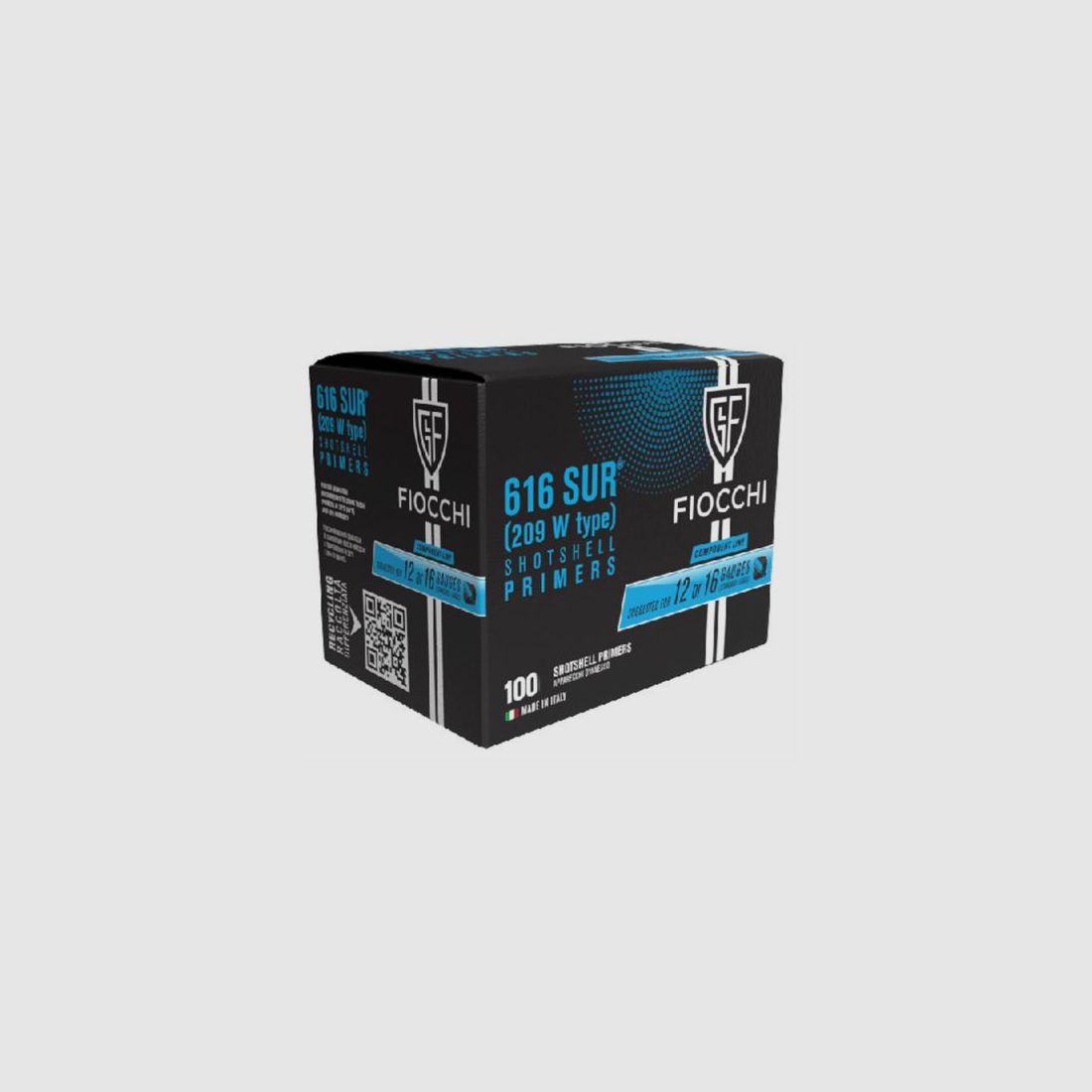 Fiocchi SNR 616 (209) Primer per Fucili 100 Pezzi