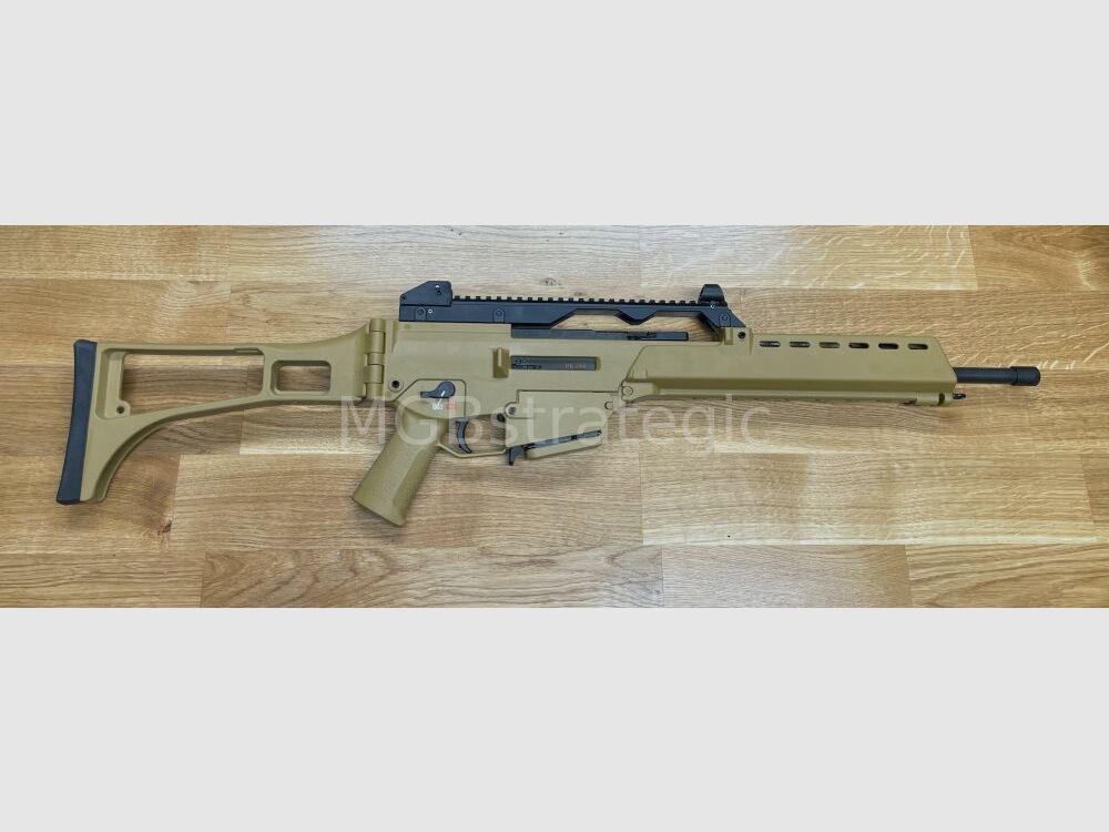 Heckler & Koch HK243 S SAR - Couleur sable - Le G36 civil est sportivement homologué ! Couleur sable