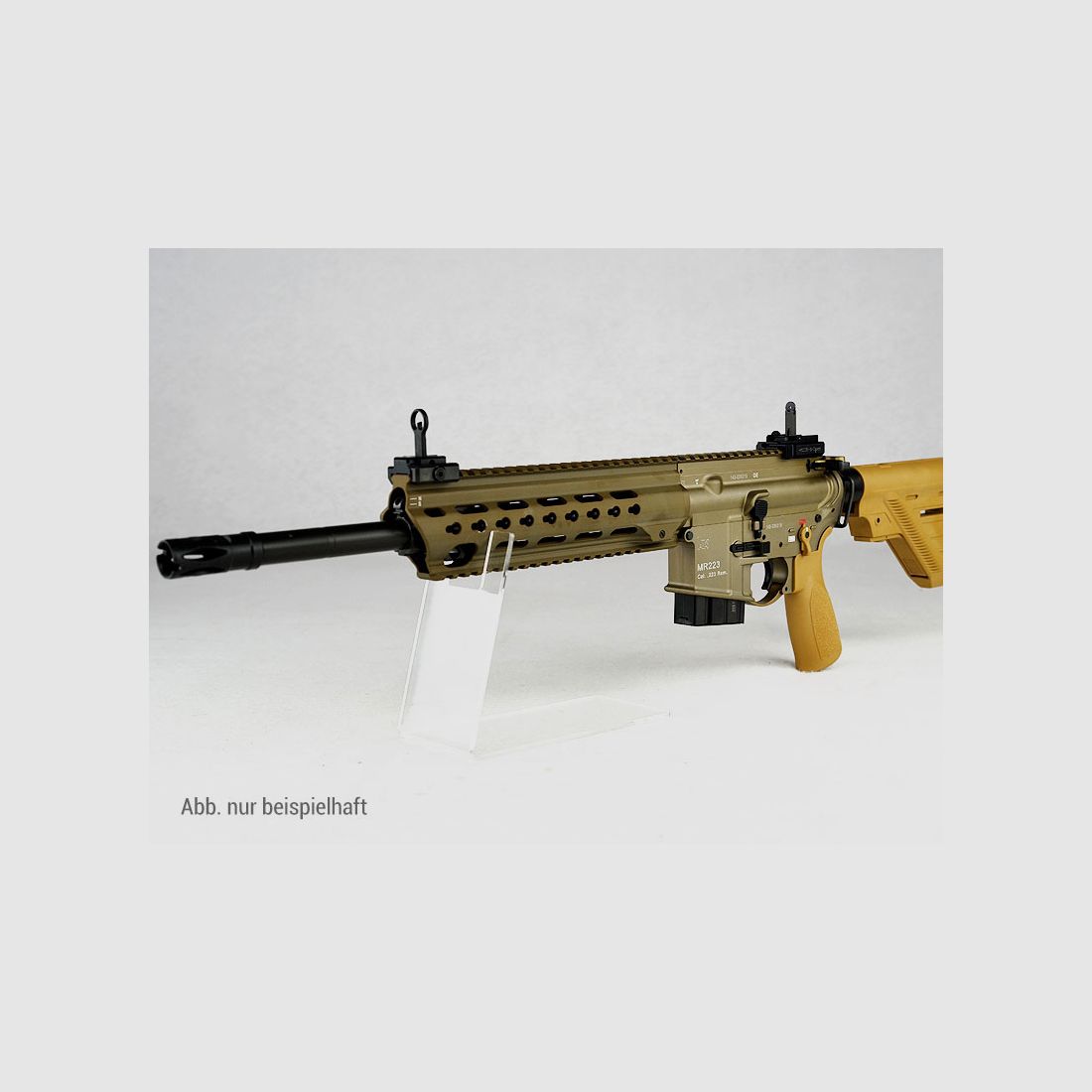 Heckler & Koch SLIMLINE handguard per MR223 NERO, per canna da 11"/14,5"/16,5" (handguard corto)