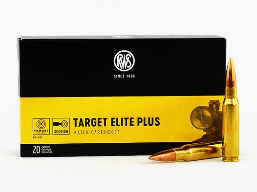 RWS Target Elite Plus .308 WIN., 154 grs 1 Packung (20 Schuss á 1,725 €*)