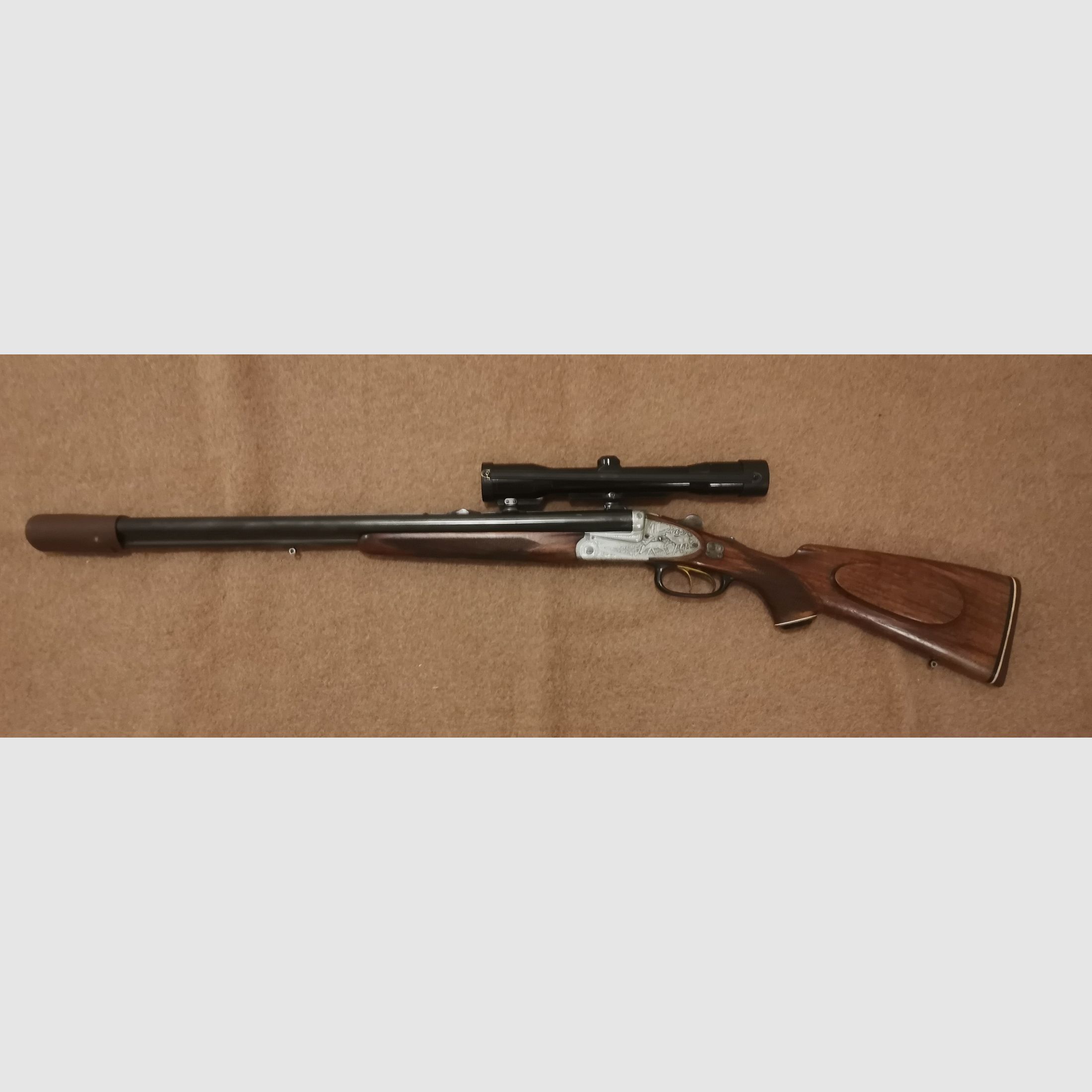 Drilling Winkler Ferlach 12/70, 7 x 65R mit zwei Gläsern