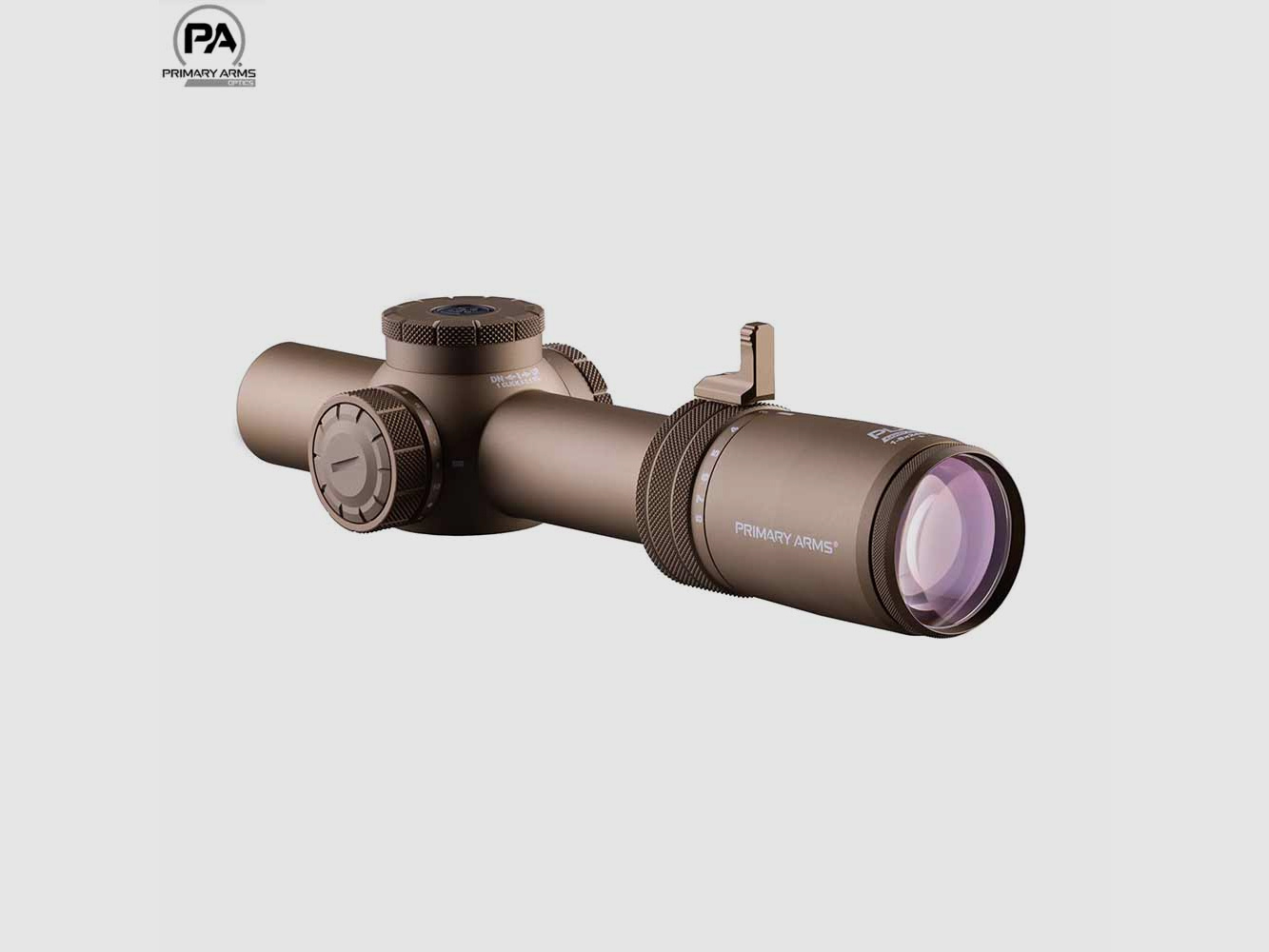 PRIMARY ARMS PLx-C COMPACT 1-8×24 RDB FFP 30mm ACSS GRIFFIN G2 rot