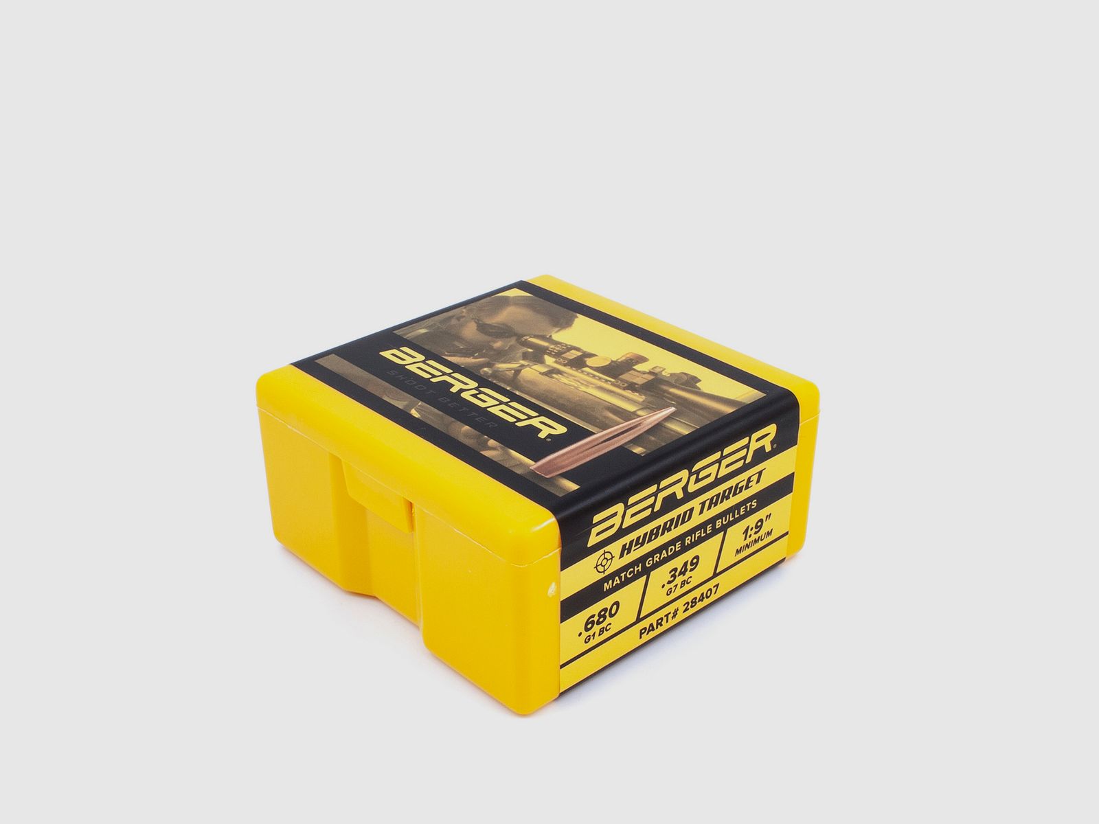 Berger Geschoss 7mm/.284 Hybrid Target 180GR 100 Stück