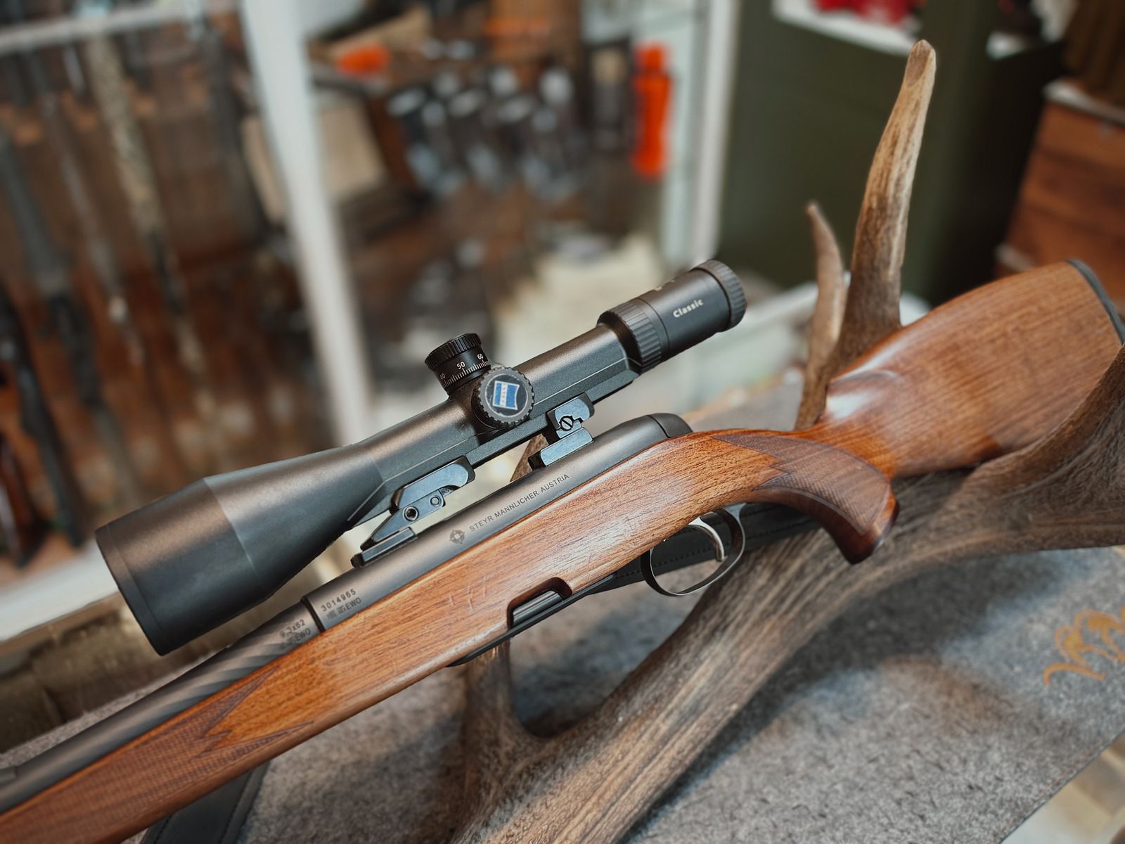 Steyr CL II Kal. 9,3x62 mit Zeiss Diavari M 3-12x56 – Gebraucht, Topzustand