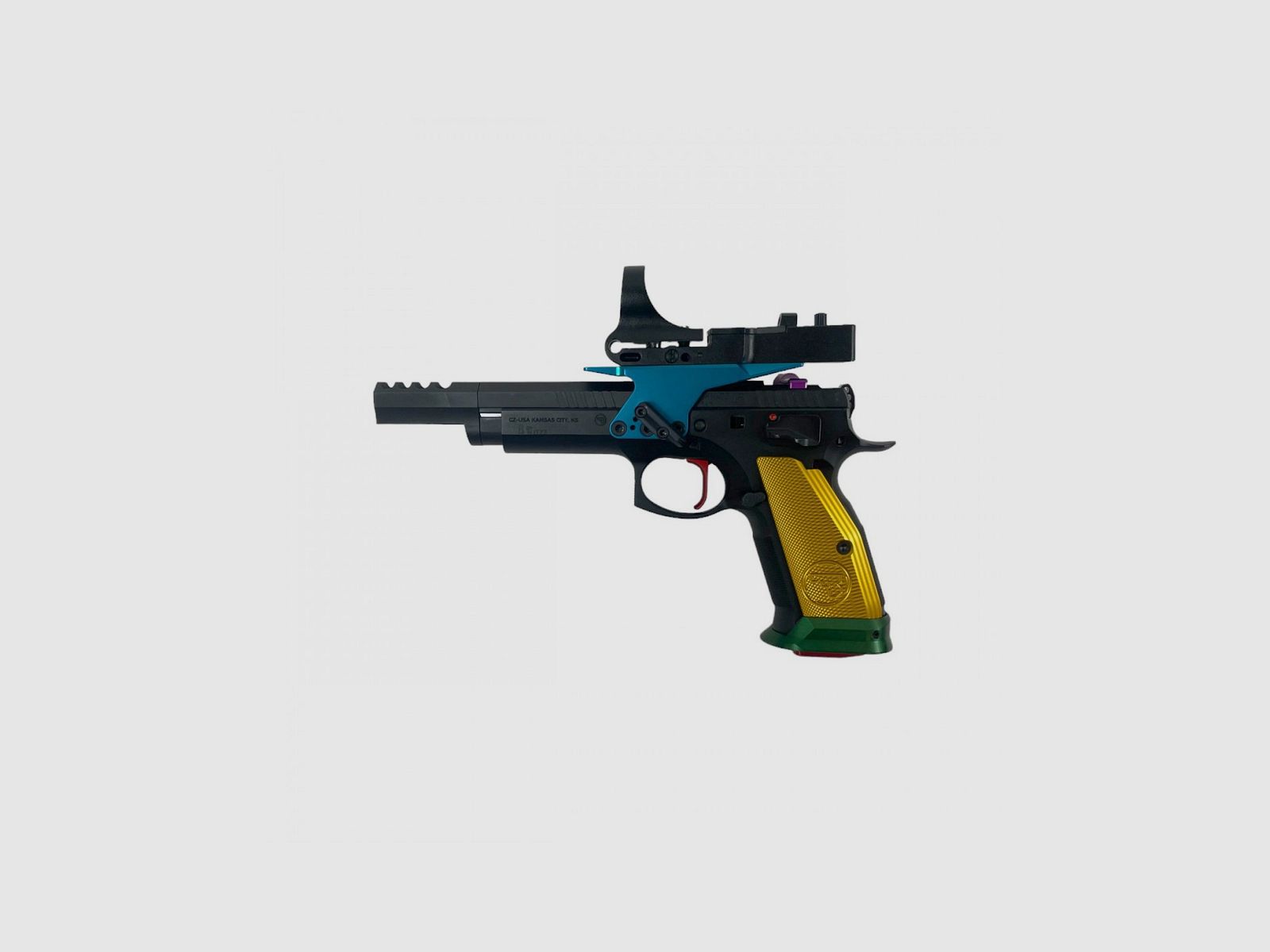 CZ 75 TS Czechmate Parrot Cal. 9 Luger, image 2 of 13