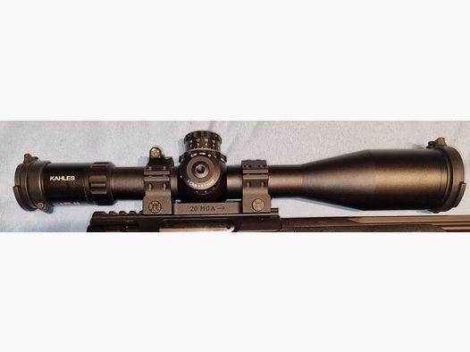 Kahles K624i 6-24x56 Zielfernrohr mit ERA-TAC Brückenmontage mit QD-Montage