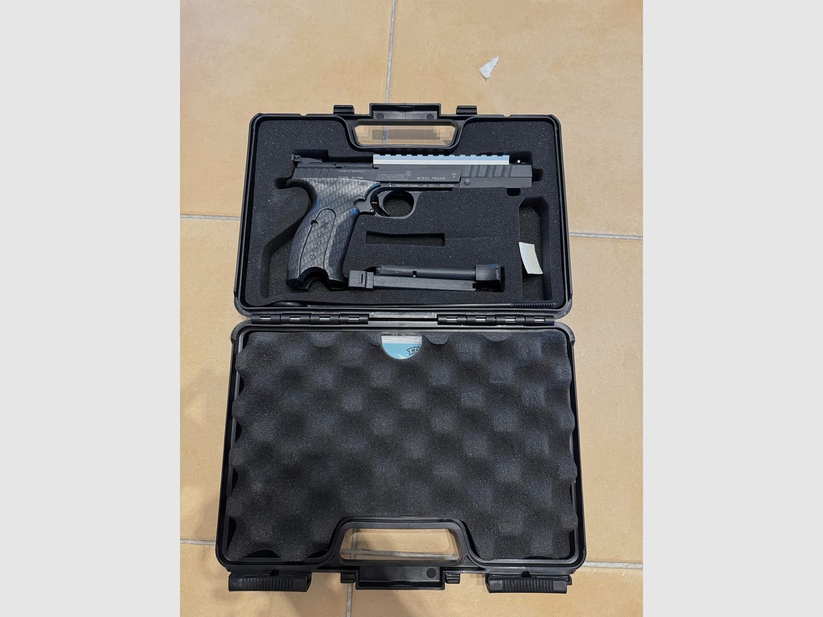 Hämmerli X-ESSE IPSC – .22 l.r. – Top-Zustand – < 500 Schuss – inkl. montierter Picatinny-Schiene