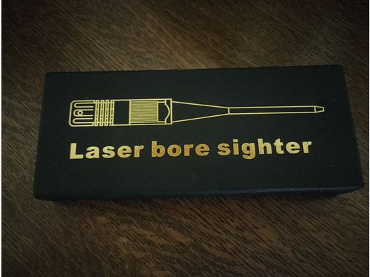 Laser Bore sighter Cal .177 - .78 Set neu Einschießhilfe Mündungslaser Kit 
