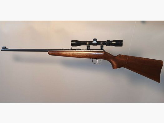 Anschütz a colpo singolo .22lr con ottica .22lr