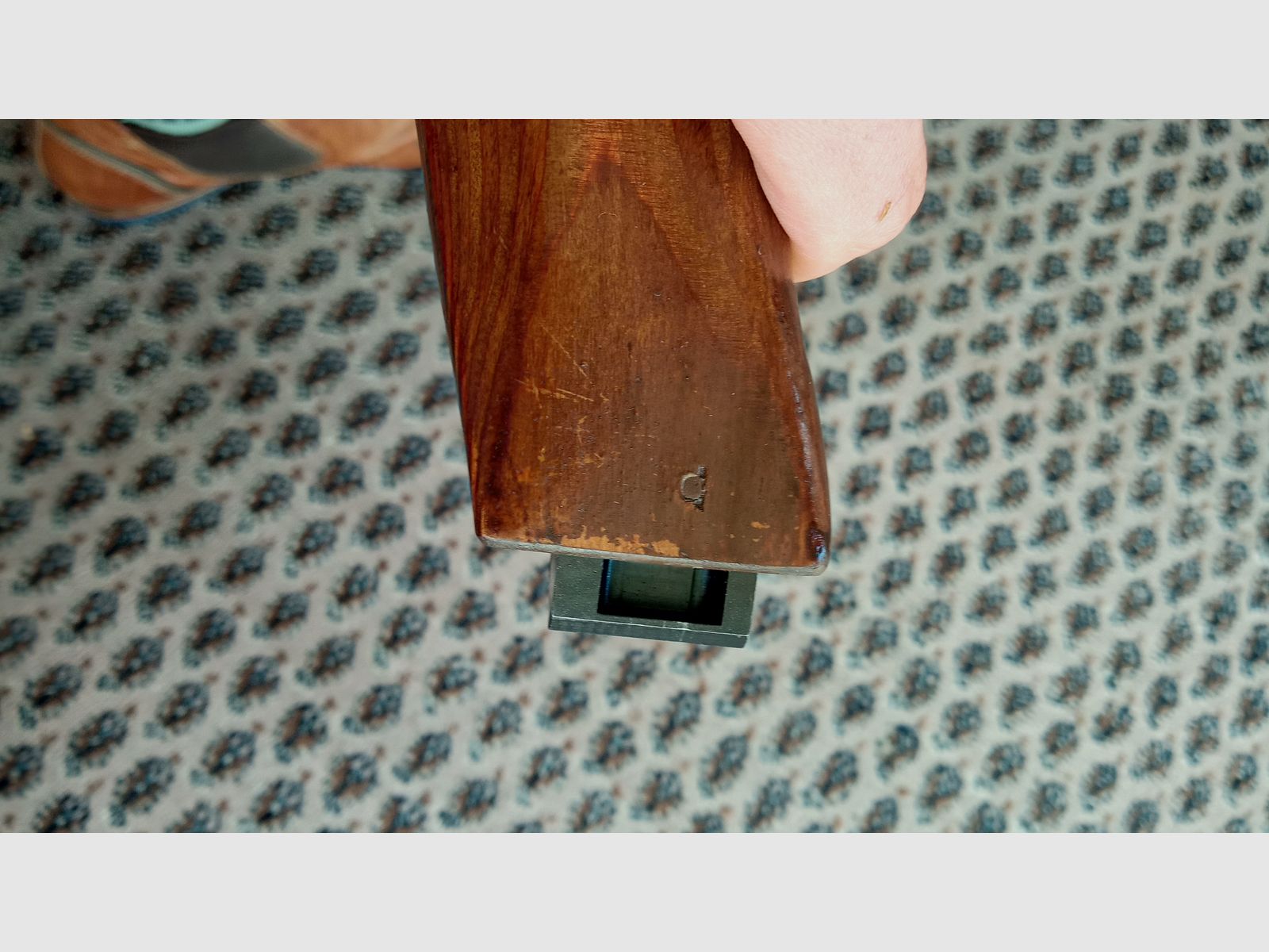 Russischer Co2 Yunker-3 Pseudo Festschaft / AK Laminat Holz Schaft für AK74 Look