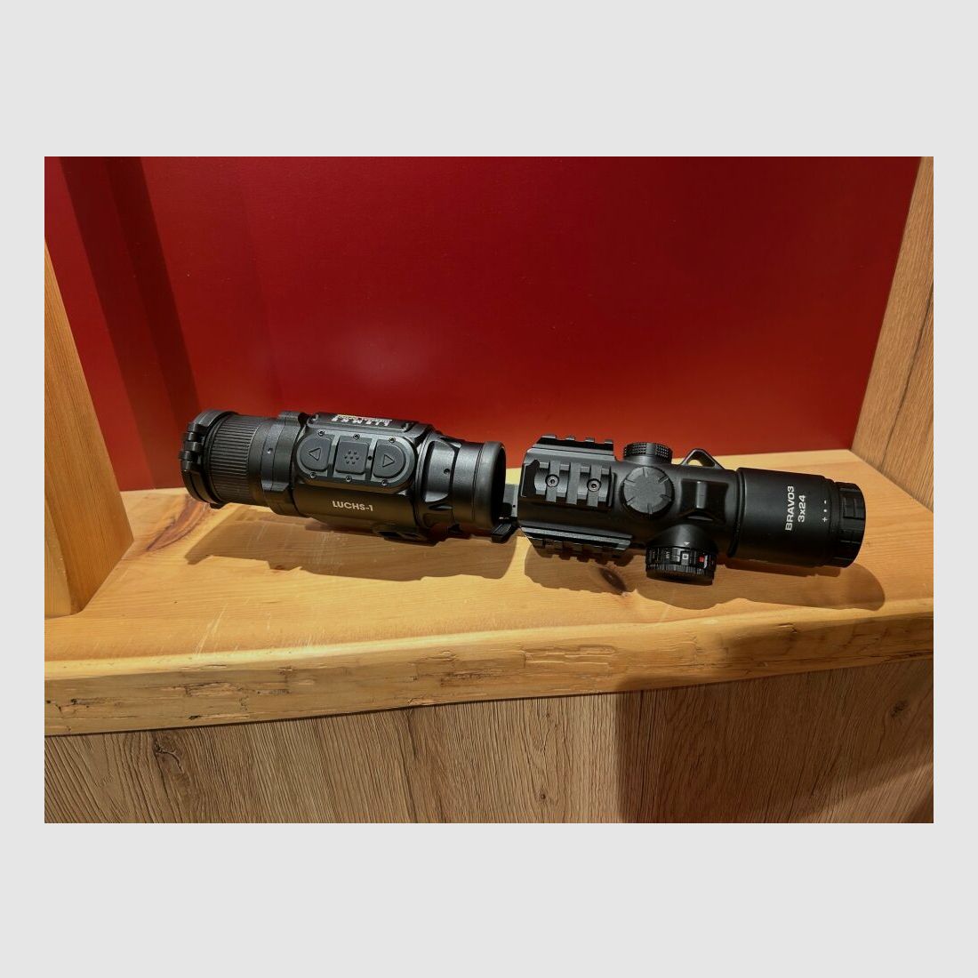 Liemke Luchs 1 Blaser Multirail Montage en Selle Sig Sauer Bravo 3