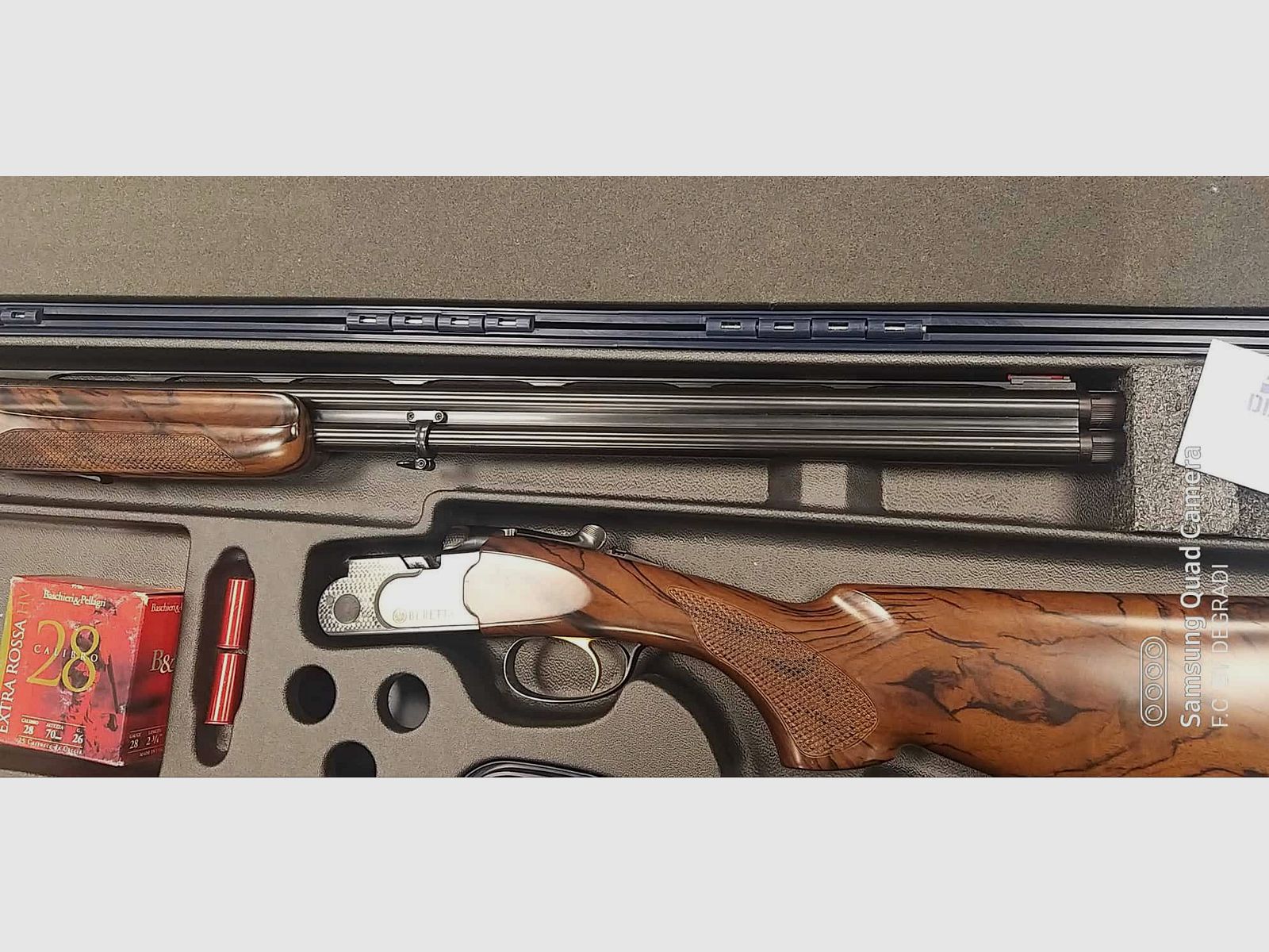 Bockdoppelflinte BERETTA ONYX PRO kaliber 28 als nieuw, afbeelding 2 van 10