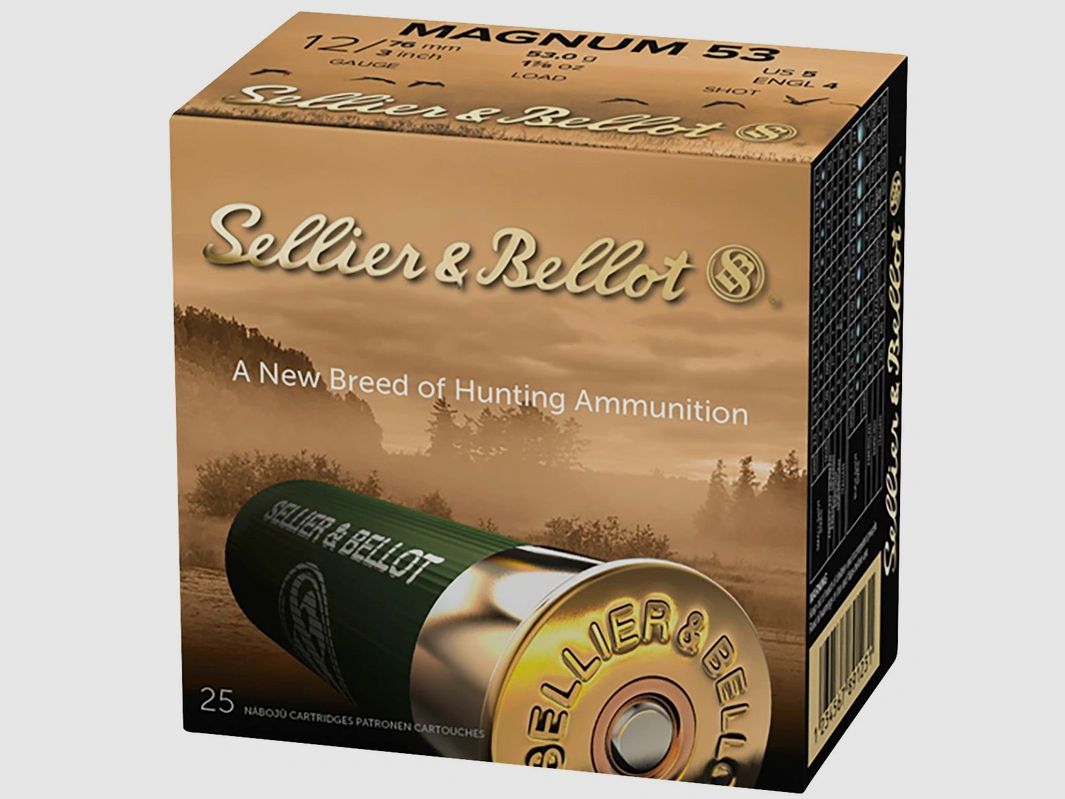 12/76 Jagd Plastik Magnum 3,5 mm 53g Seller & Bellot