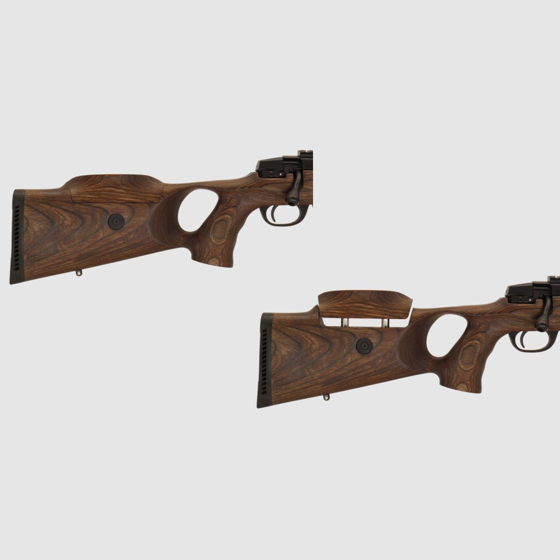 Nuovo: Brenner BR20 B&H Prohunter carabina con calcio a pistola regolabile (schiena del calcio) ideale per la caccia e lo sport