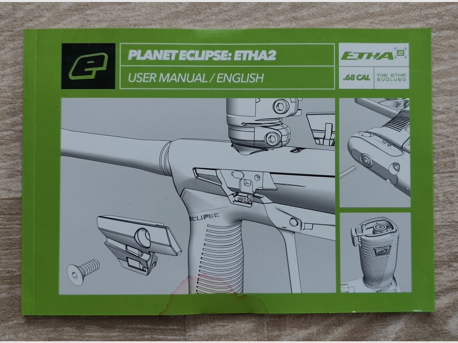 Planet Eclipse Etha 2 Paintball Marker (.68) – Compleet set met koffer & accessoires