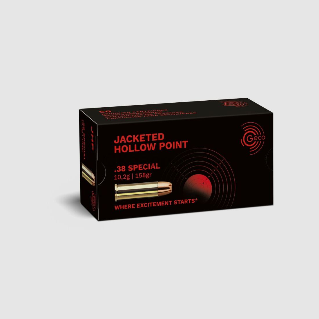 Geco GECO .38 Spec. Hohlspitz 10,2g