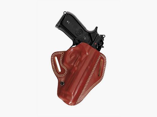 VEGA HOLSTER FONDINA IN CUOIO APERTA PER GLOCK 19