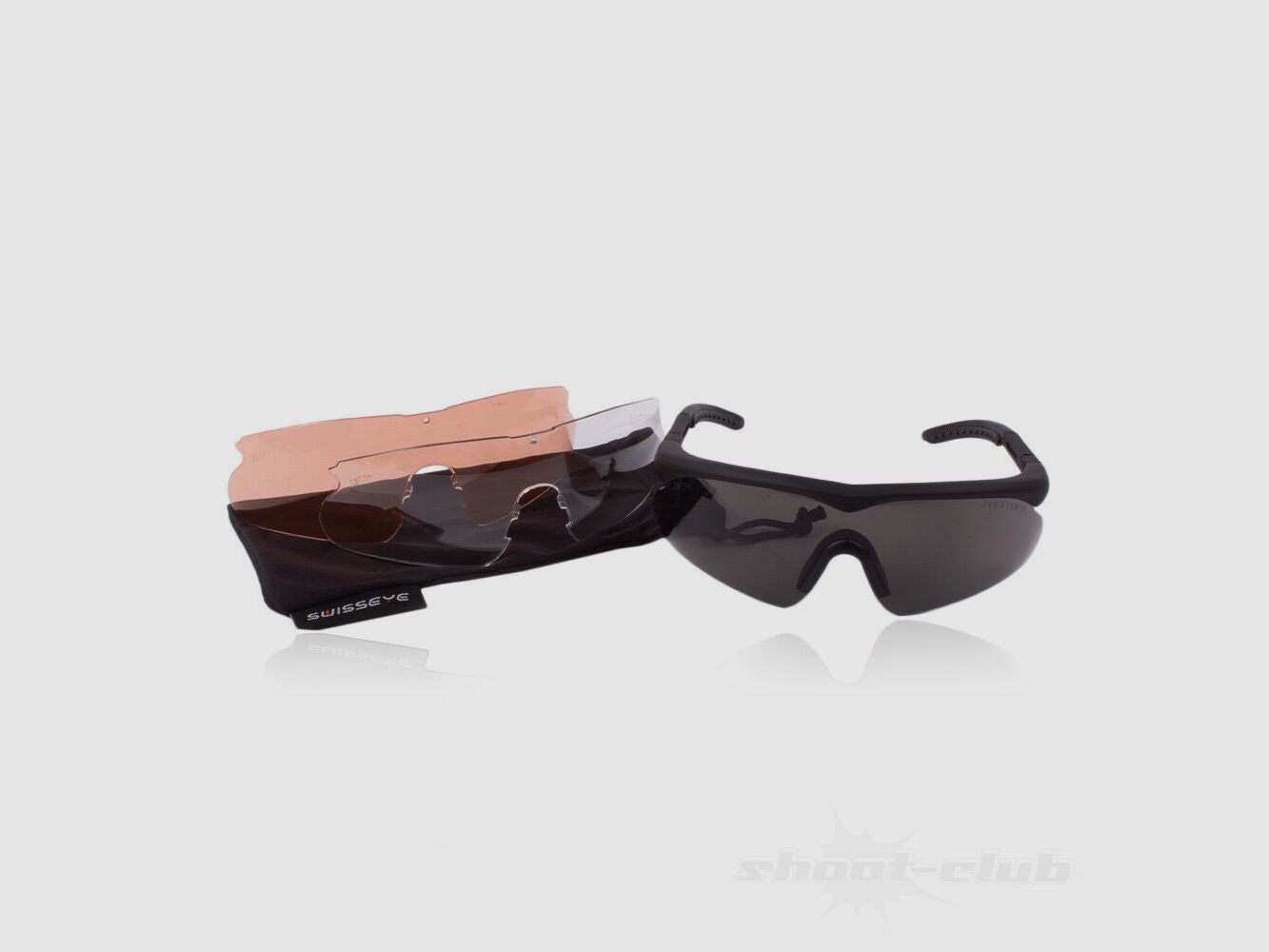 Swiss Eye Raptor Schutzbrille Größe M schwarz, Bild 2 von 5