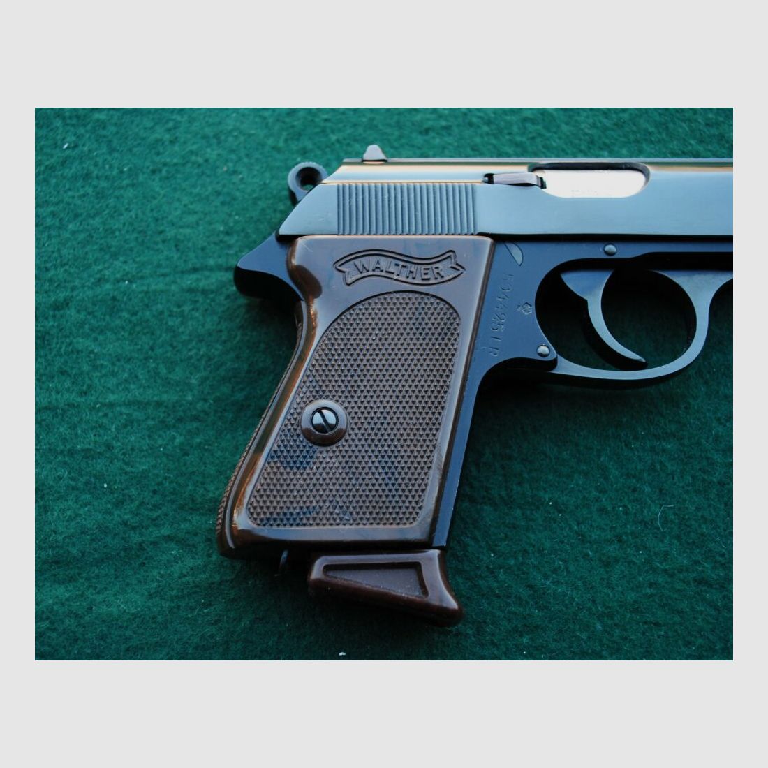 Walther PPK-L, Beschuss 67, Original Griffschalen und Magazin
