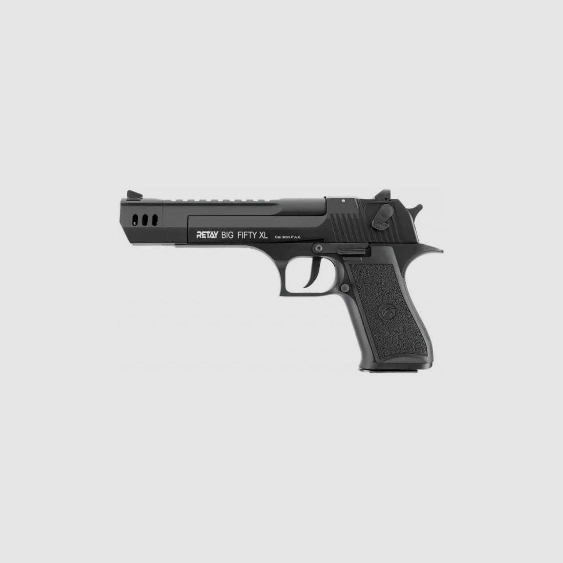 RETAY Big Fifty XL Black 9mm P.A.K. Schreckschusspistole Desert Eagle
