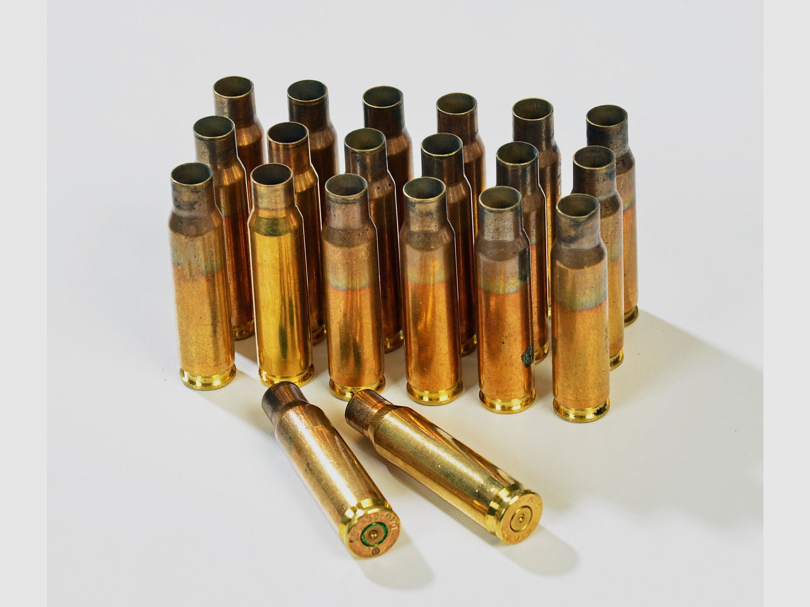 20 Flaschenhalshülsen Gewehrpatrone