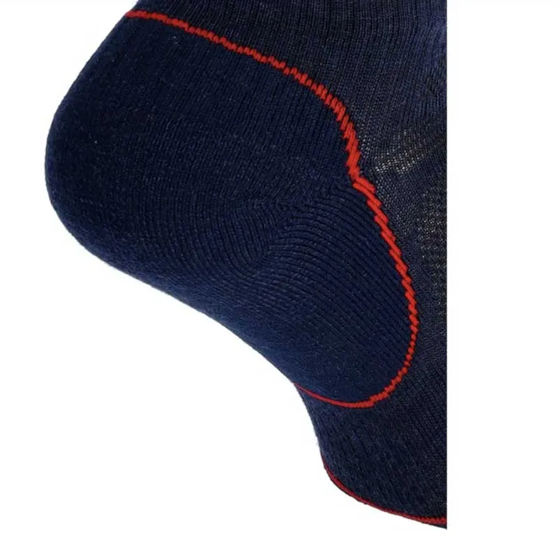 Bridgedale Ultralight T2 Merino Performance Low hiking socks – navy/red, image 4 of 4