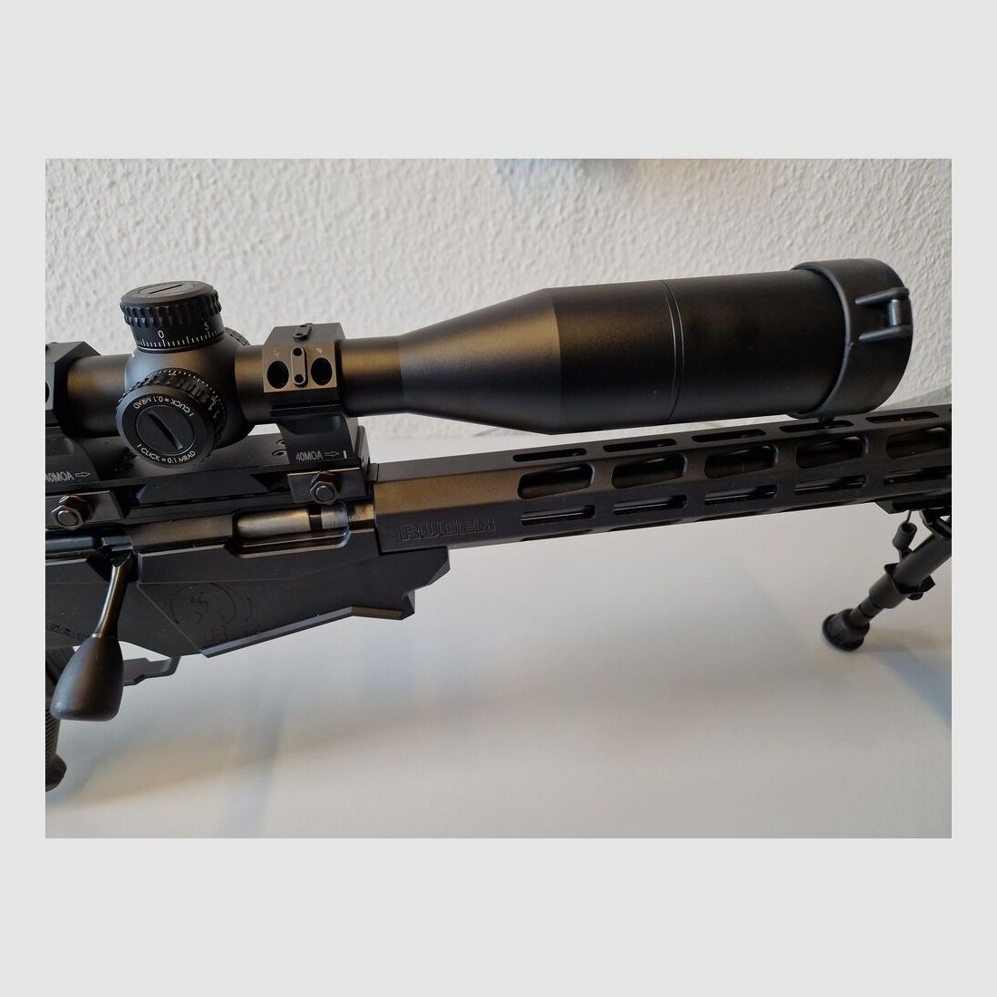 Ruger Set Precision Rimfire .22 lfB. mit ZF 6-24x50 DiamondBackTactical und Zweibein