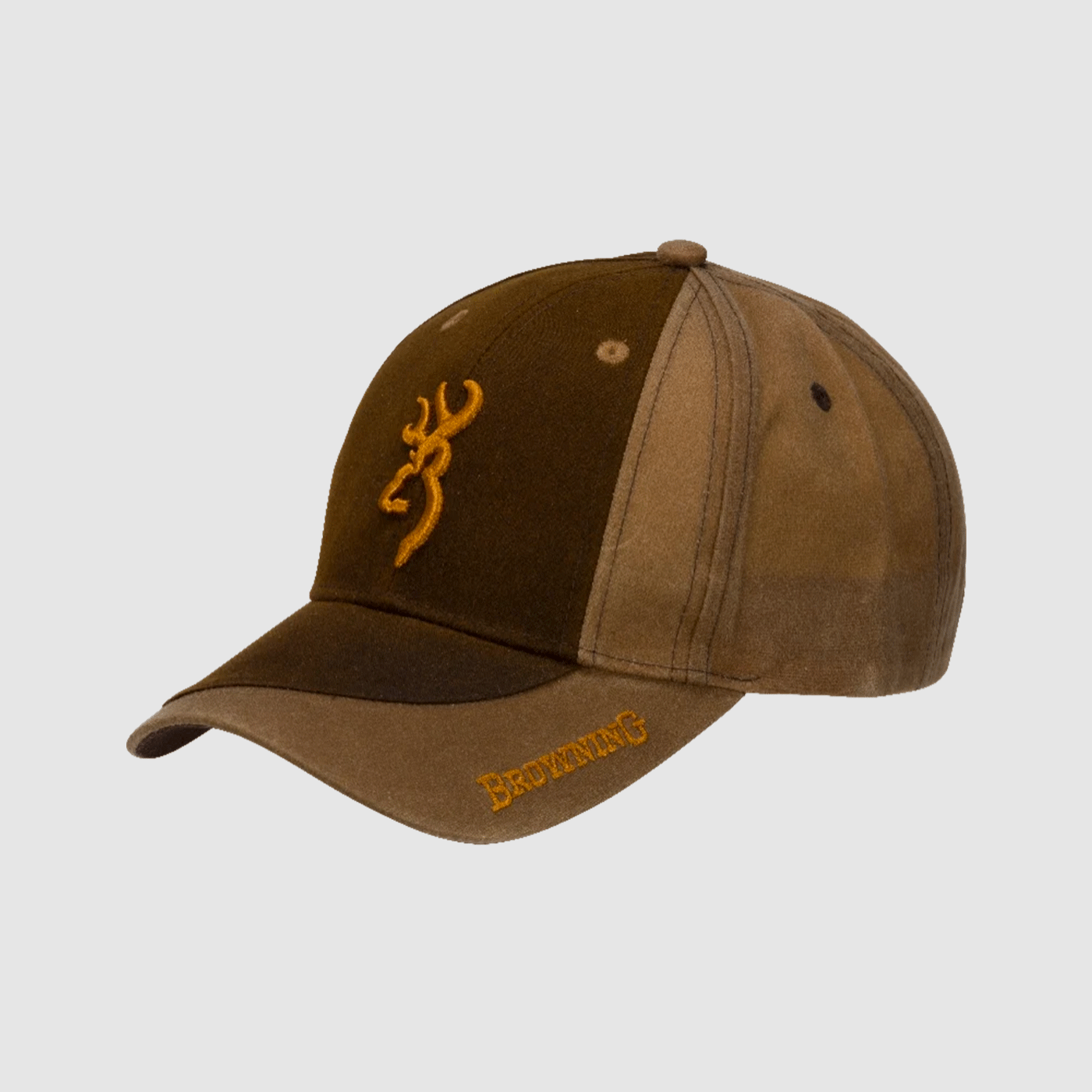 HUT – BROWNING – CAP TWO TONE DUNKELBRAUN