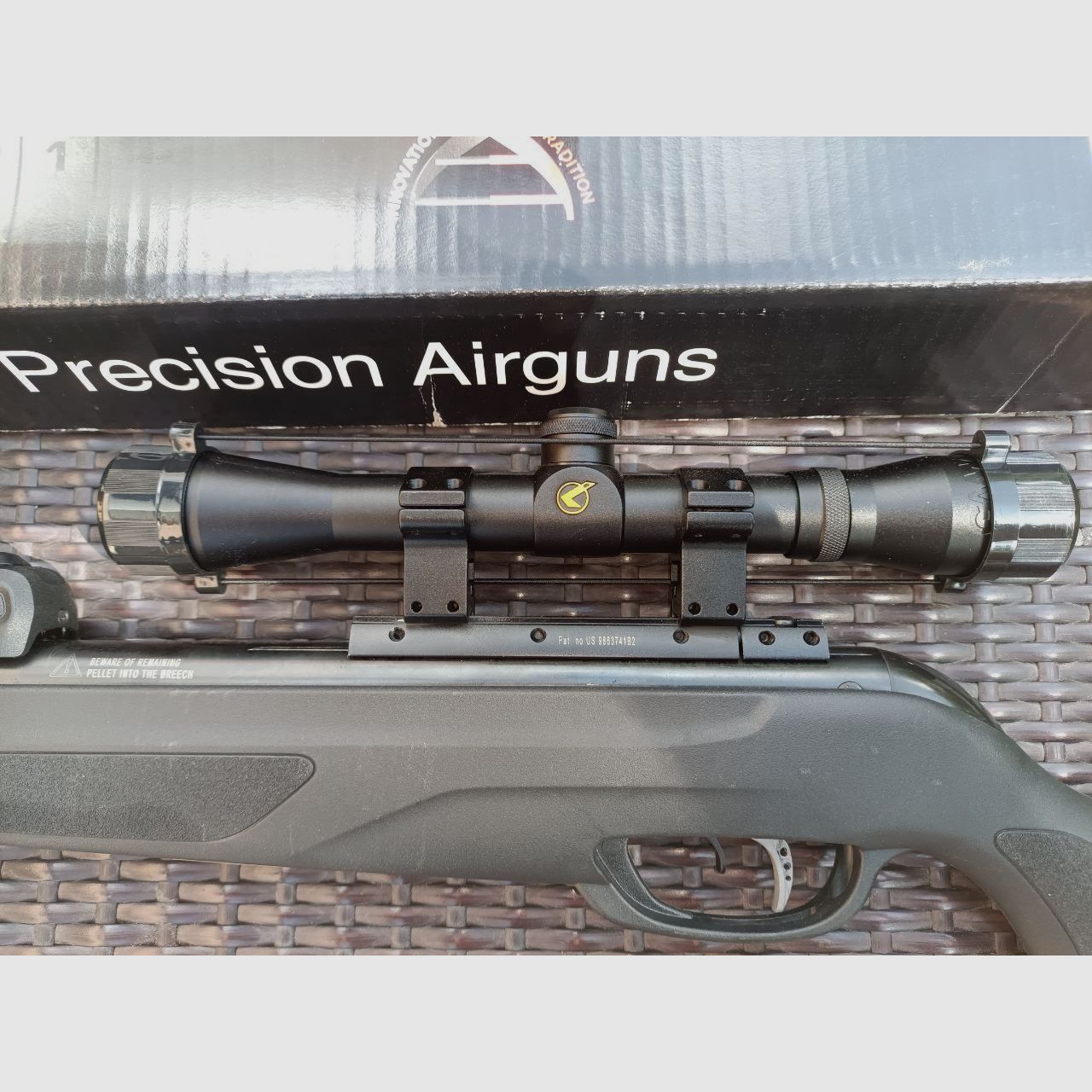 Mehrlader Luftgewehr Knicklauf Gamo Replay 10Maxxim Zielfernrohr 