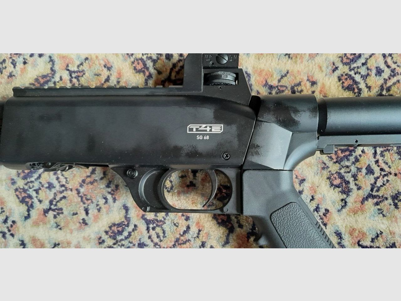 Walther T4E SG68 CO2 Paintball Shotgun, 16 Joule  (Neuwertig)