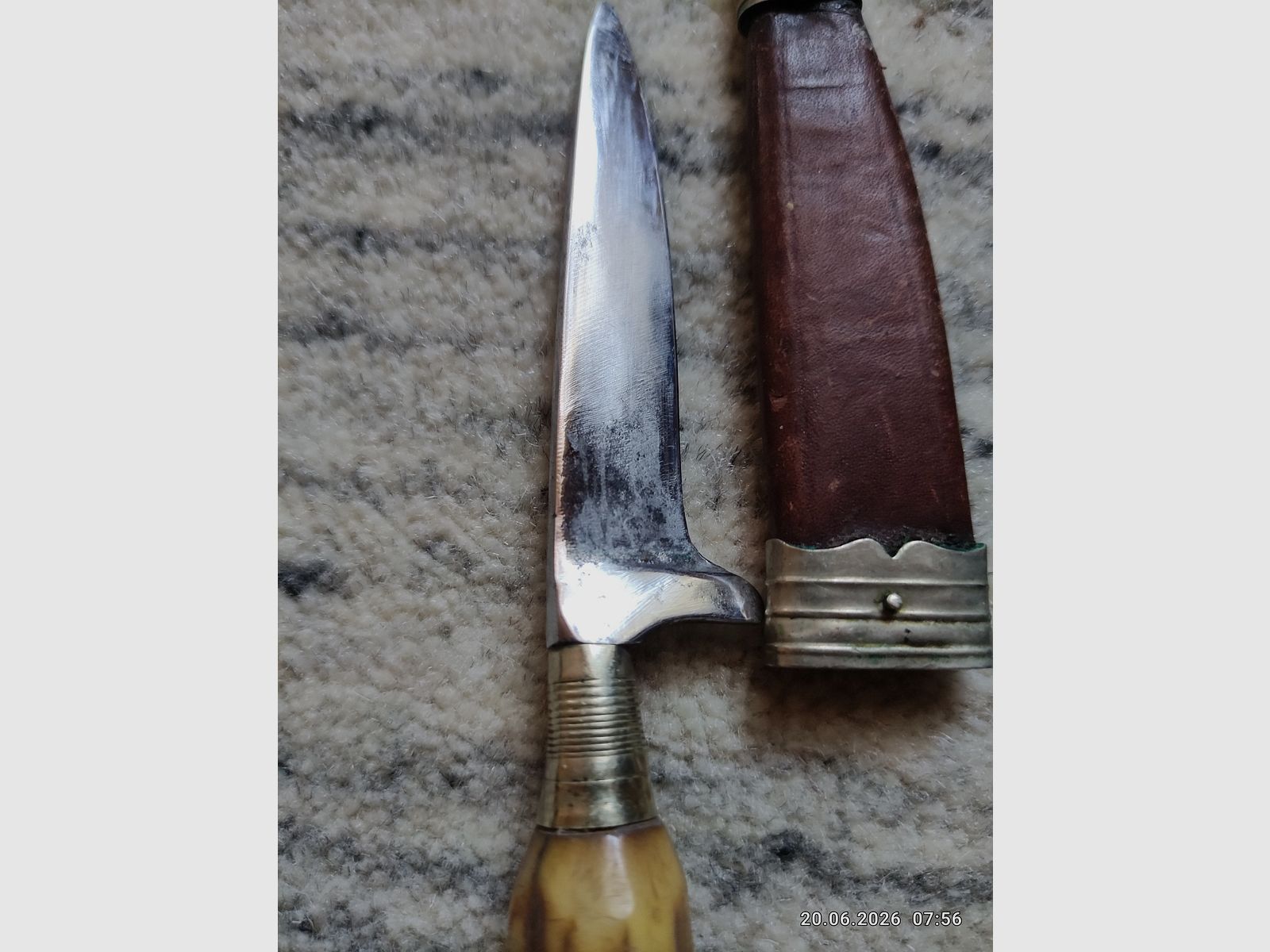 Jagdnicker Trachtenmesser Jagdmesser 