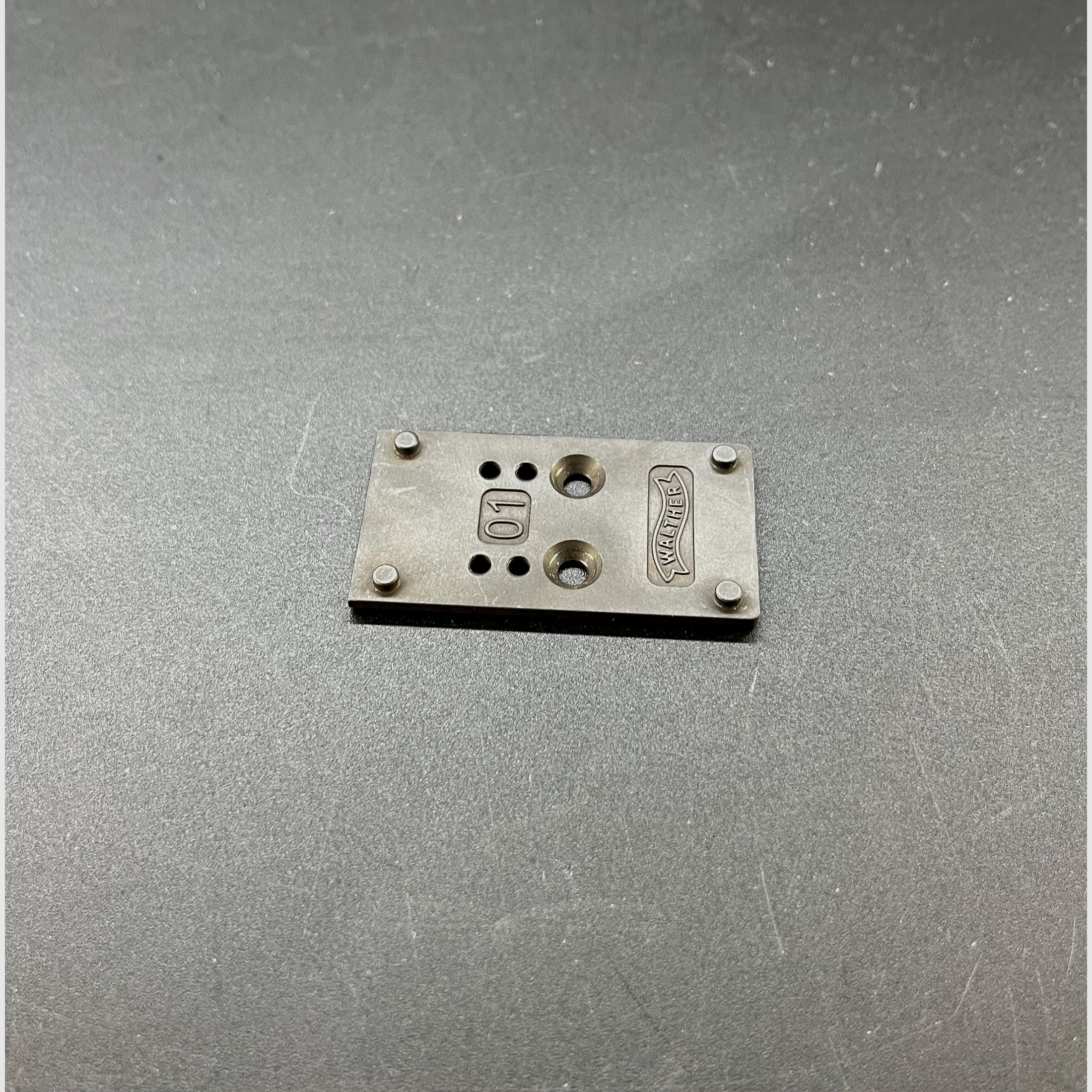 Used WALTHER mount for red dot sight adapter plate 01 Docter/VORTEX PDP FS&C Version 1.0