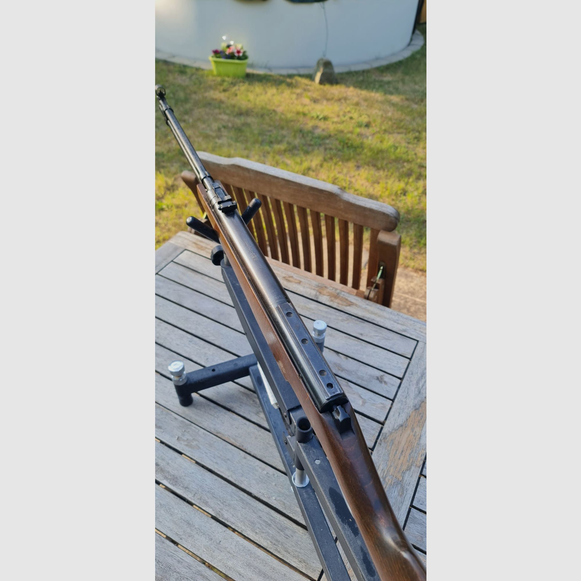 Luftgewehr Unterhebelspanner - Haenel 580 - sehr selten