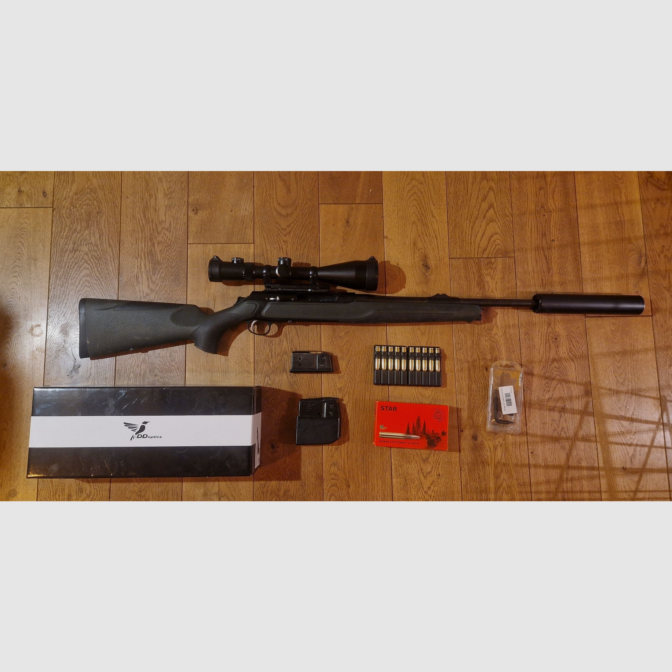 Sauer 303 Schalldämpfergewinde 3006 Dentler DD-Optics