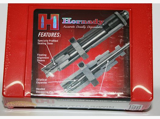 1x HORNADY 3-Die-Set FL Matrizensatz SeriesII Custom Grade #546533 TITAN 10MM AUTO .40 S&W 40 SuW