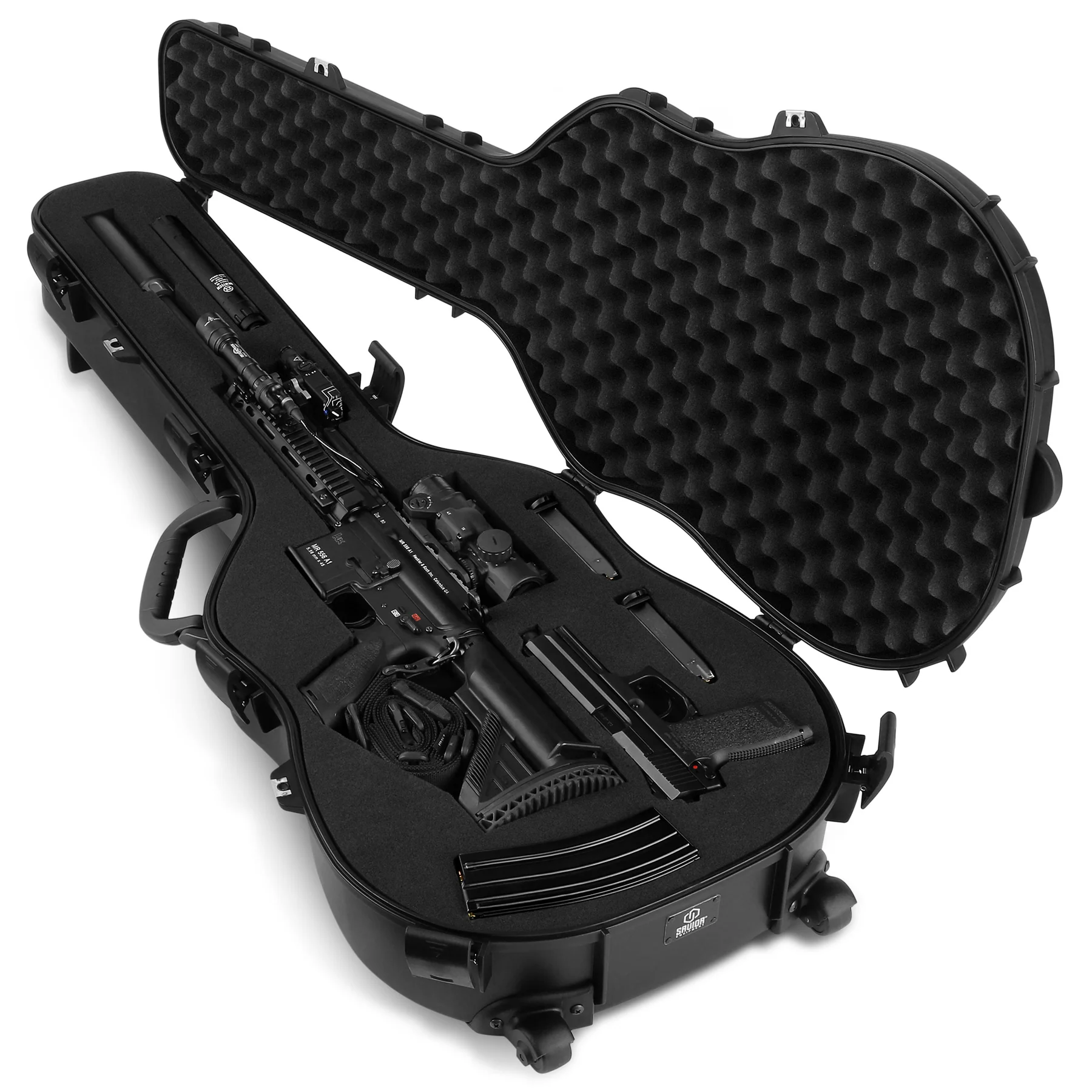Ultimate Gitarrenkoffer 45 Zoll – Schwarz