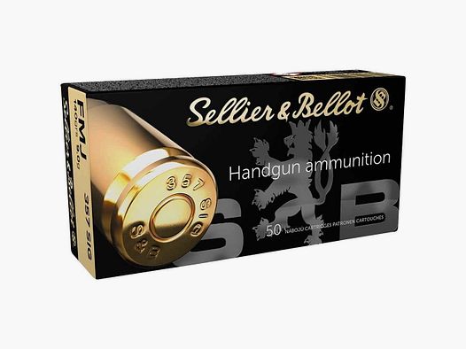 Sellier & Bellot .357Sig. Vollmantel 140gr. - 50 St.