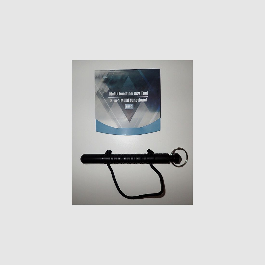 Kubotan (Schlagkraftverstärker), Aluminium + Roxon Multitool Wolf, neu!
