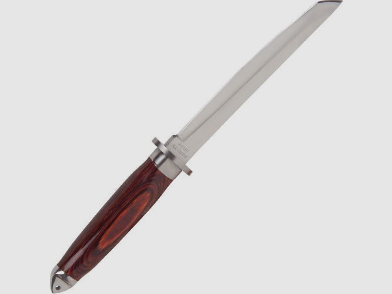 Cuchillo de cocina con mango de madera de pakka