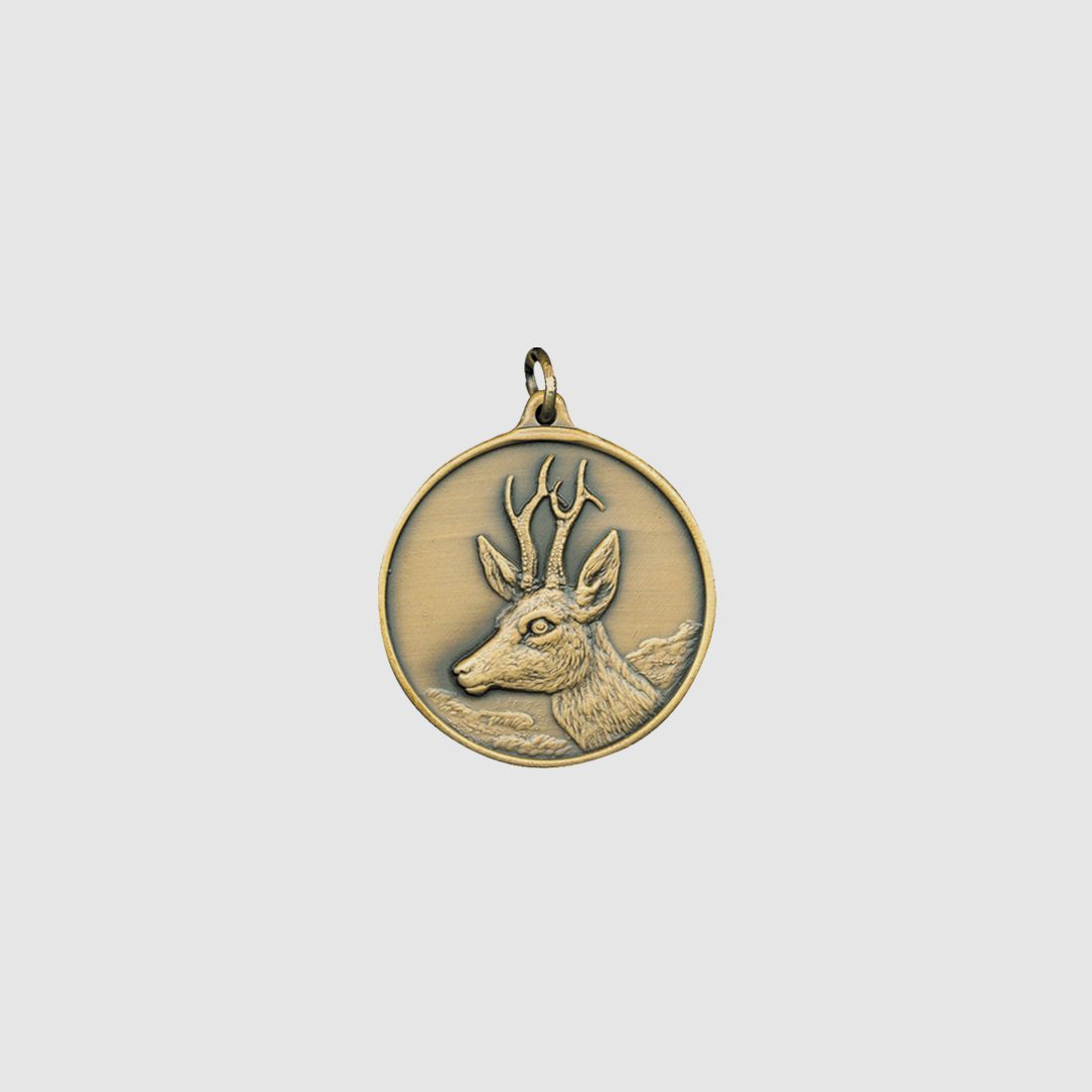 Steinhauer&Lück Jagdmedaille Bock 40 mm Bronzefarbig