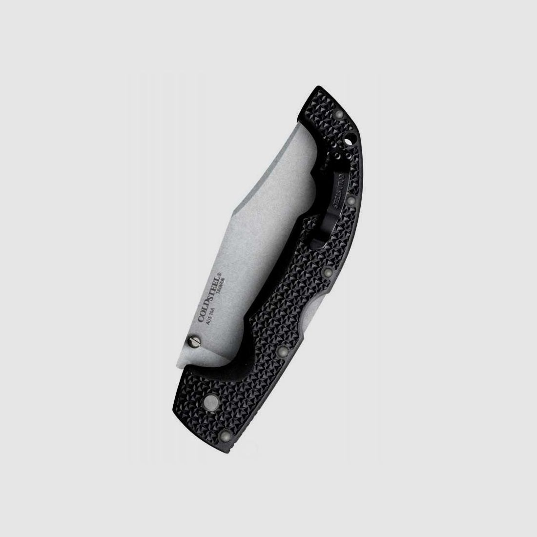 Cold Steel Voyager Clip XL Taschenmesser, Glatte Schneide, AUS 10A