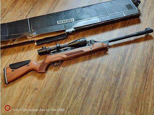 Mercury Air Luftgewehr Speedfire inklusive Zielfernrohr Leutvesier 