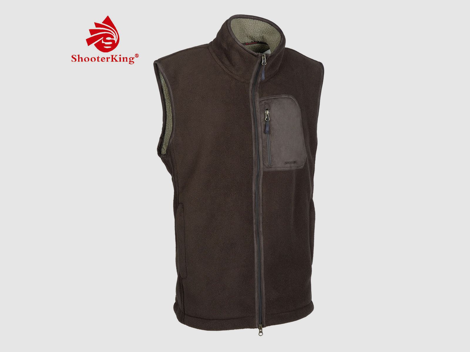 SHOOTERKING Fleece Weste Forest